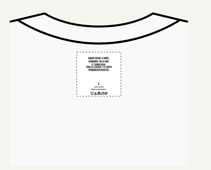 👕 Camiseta ligera para hombre con diseño personalizado de hermandad.