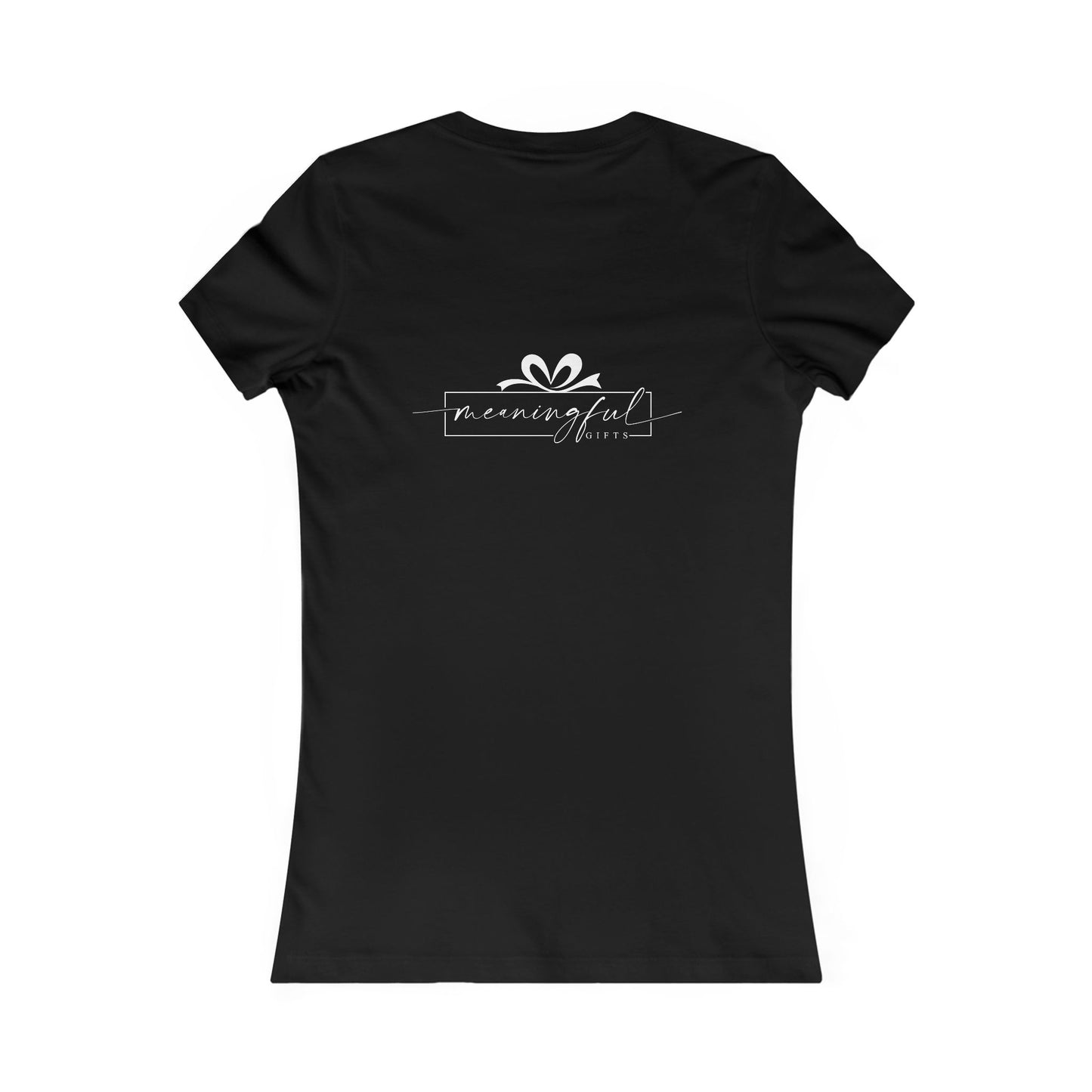 Women's Favorite Tee — Minimal Script Gift Logo T-Shirt