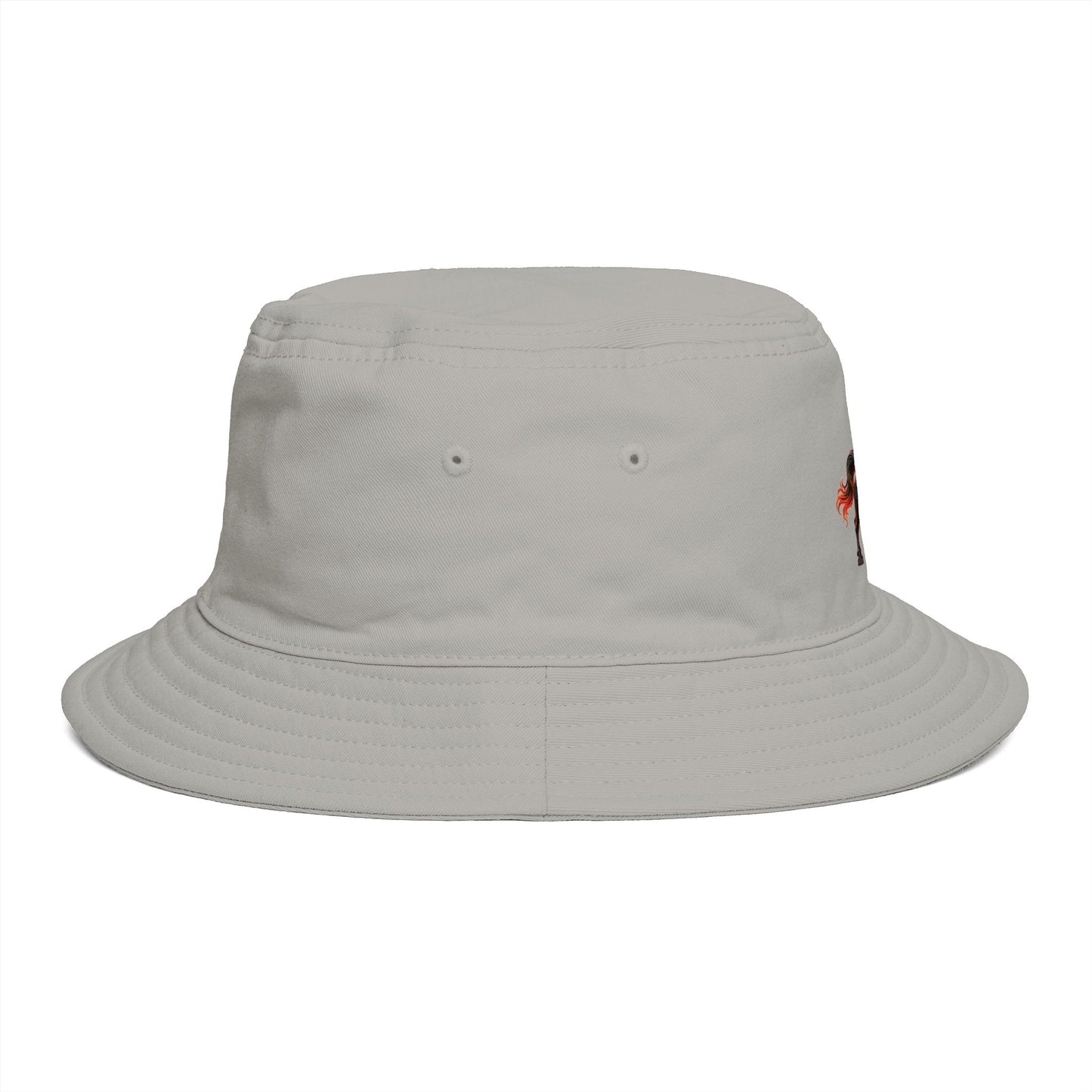 Wear the Spirit of the Fire Horse with this Wild Spirit Horse Bucket Hat