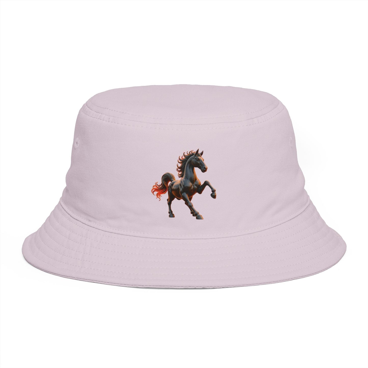 Wear the Spirit of the Fire Horse with this Wild Spirit Horse Bucket Hat