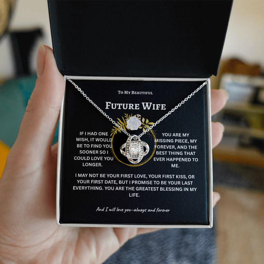 Forever & Always Necklace with Love Message