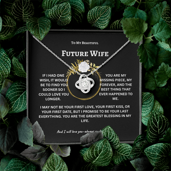 Forever & Always Necklace with Love Message