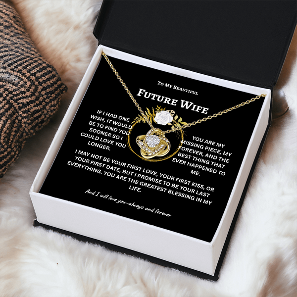 Forever & Always Necklace with Love Message